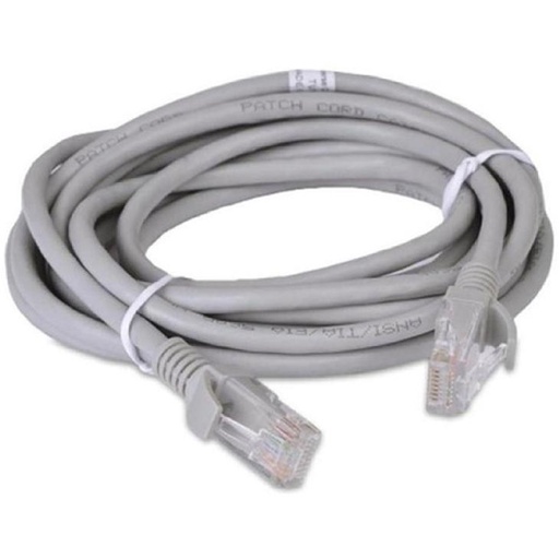 [72.0][PCU-610M-GY] Patch Cord Cat6 Gris 10' Tekdata