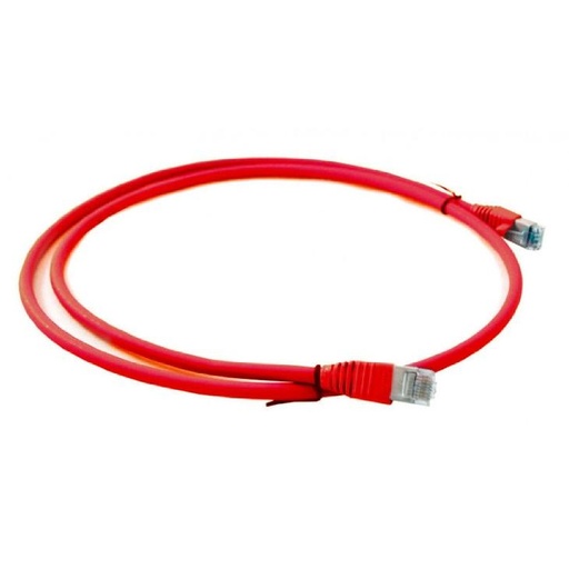 [1218.0][PCU-603M-RD] Patch Cord Cat6 Rojo 3' Tekdata