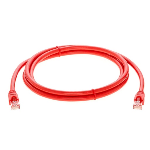 [773.0][PCU-607M-RD] Patch Cord Cat6 Rojo 7' Tekdata