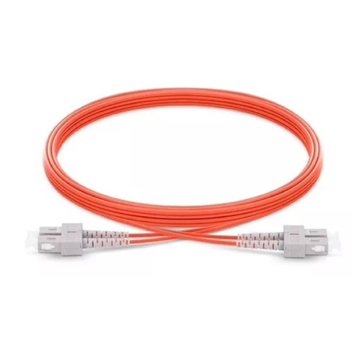 [42.0][FP2-LCLCM5-01] Patch De Fibra Lc-Lc Multimodo 1Mt 50 Micrones Tekdata