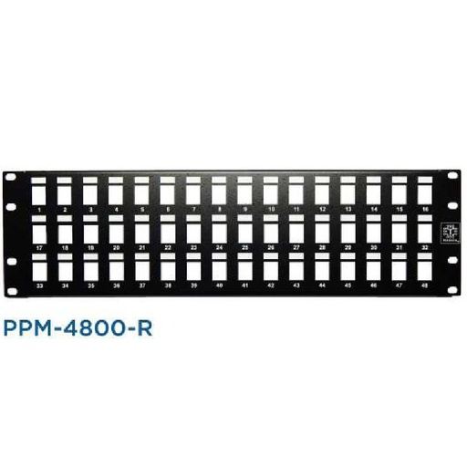 [2.0][PPM-4800-R] Patch Panel Multimedia 48 Puertos