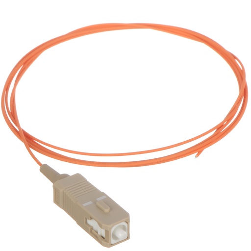 [51.0][FPT-SCM5-01] Pigtail de Fibra SC Multimodo 50 1mt