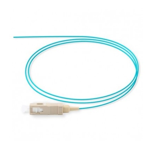 [128.0][FPT-SCM3-01] Pigtail de Fibra SC Multimodo om3  50 micrones 1 mt