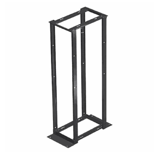 [1.0][RAP-S007-DBL] Rack  Metalico Doble 7 Pies Negro 45 U  Ajustable