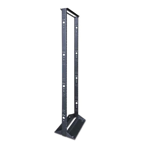 [10.0][RAP-S004-0BL] Rack De Piso 4 Pies Negro Acero Tekdata