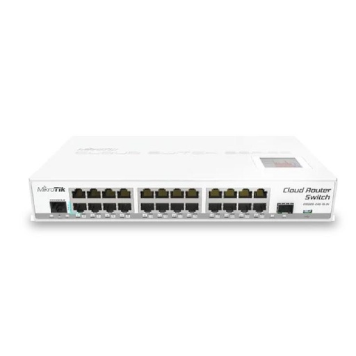 [0.0][MI-CRS125-24G-1S-RM] RouterBoard Mikrotik  Cloud Router Switch Layer 3  24 Gbit 1 Sfp