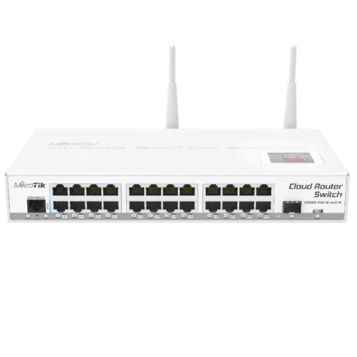 [MI-CRS125-24G-1S-2HN] RouterBoard Mikrotik  Cloud Router Switch Layer 3 wireless 24 Gbit 1 Sfp