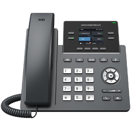 [GRP2612] TEL. IP GRANDSTREAM ENTREPRISE NO POE PANTALLA COLOR