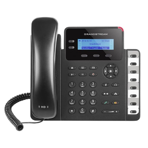 [GXP-1628] TELEFONO IP GRANDSTREAM  POE 2 LINEAS GIGABIT TECLADO
