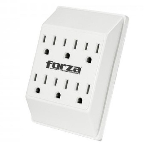[0.0][FWT-660] Tomacorriente de Pared  FORZA 6 salidas