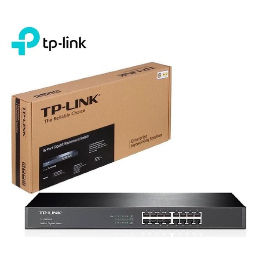 [0.0][TL-SG1016] Tp Link 16-Port Unmanaged Gigabit RacK