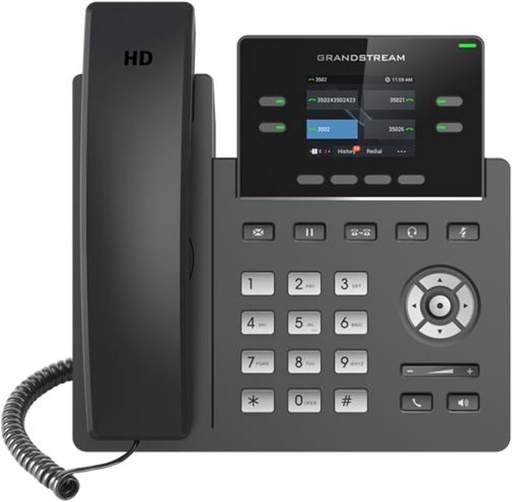 [GRP2612P] TEL. IP GRANDSTREAM ENTREPRISE  POE 4 LINEAS