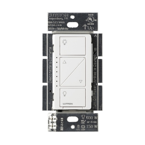 [2.0][PD-6WCL-WH] Lutron Caseta Wireless In-Wall Light Dimmer, WHITE