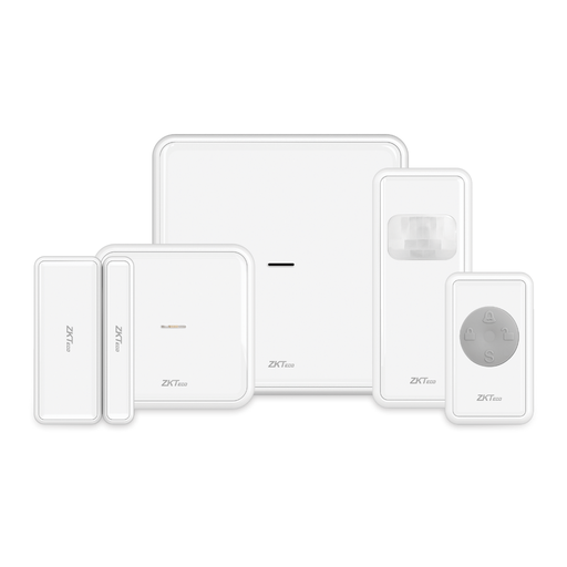 [6.0][AP101] ZK-TECO KIT DE ALARMA INTELIGENTE WIFI CON SENSOR DE MOVIMIENTO Y VENTANTAS