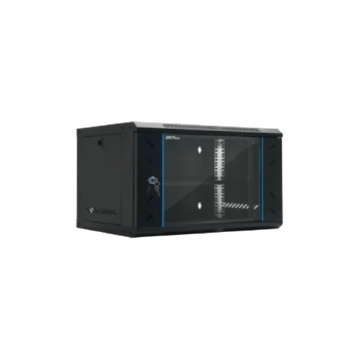 [12.0][ZK-R6U-6406S] ZK-TECO GABINETE 6U DE PARED FIJO 18'' PROFUNDIDAD