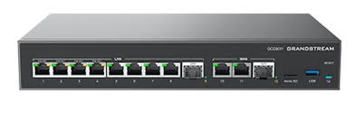 [1.0][GCC6011] CENTRAL IP 4 EN 1, 10 GIGABIT 4POE 2SFP 2.5GBPS FWALL VPN 12 EXT GRANDSTREAM